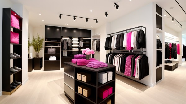 摩登混搭风格服装店