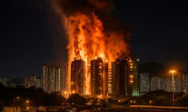 众星发文为香港火灾祈福，数位明星延迟官宣，多个文娱活动被取消