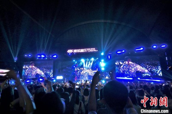 图为音乐节现场。刘妍伶 摄