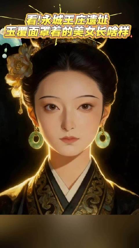 看!永城王庄遗址 玉覆面罩着的美女长啥样