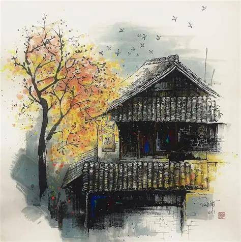 吕文扬绘画大师深耕彩墨领域开创艺术新篇