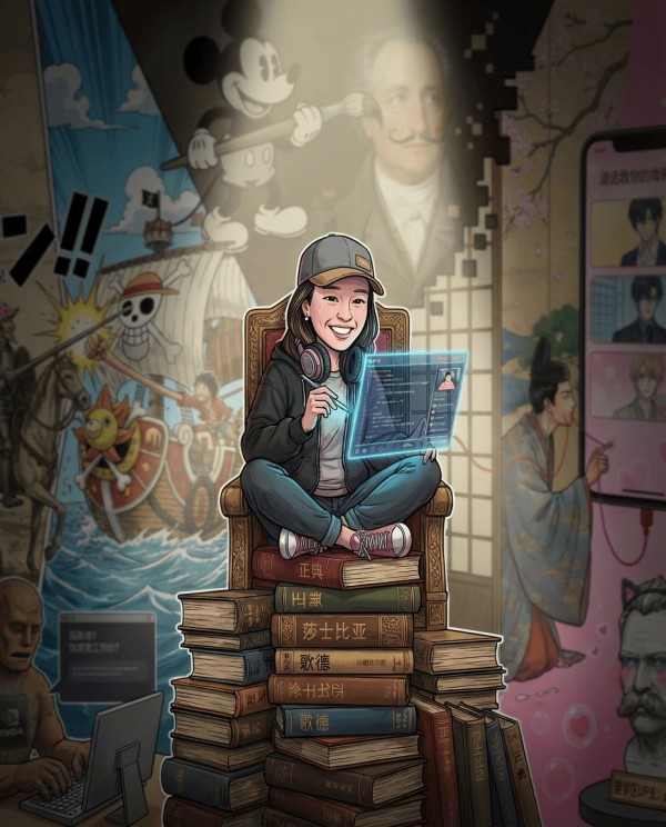 曹洁然谈谐典：《源氏物语》是乙女游戏，《堂吉诃德》是同人文？