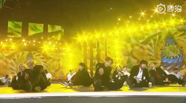 七年前的今天(190106),防弹少年团 在金唱片颁奖礼带来