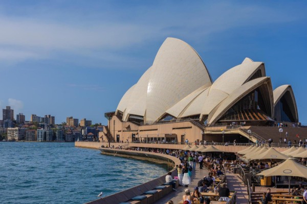 图为：12月正值澳大利亚夏季，是旅游旺季也是营养补充品的销售高峰