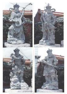 民间神像四大金刚