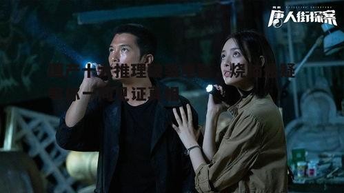 一、悬疑解密之旅:《唐人街探案》系列