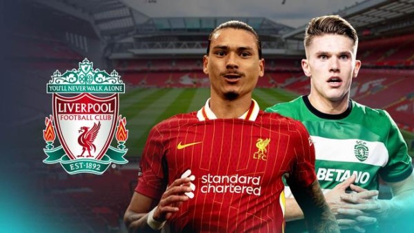 努涅斯41场34球8500万欧加盟红军 约克雷斯28场30球解约金1亿