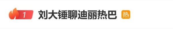 刘大锤聊迪丽热巴：小心到不能再小心，感觉除了她自己，基本上没有她特别信任的人