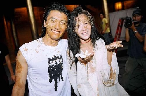 张柏芝承认和谢霆锋爱在《无极》时刻（组图)