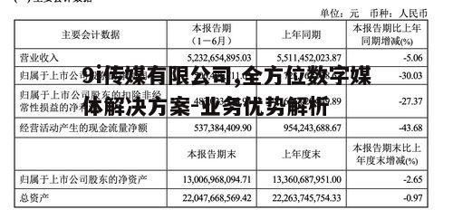 9i传媒有限公司,全方位数字媒体解决方案