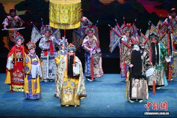 名家名角合肥续经典 蒲剧《金沙滩》再现家国情