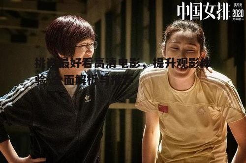 挑选最好看高清电影，提升观影体验