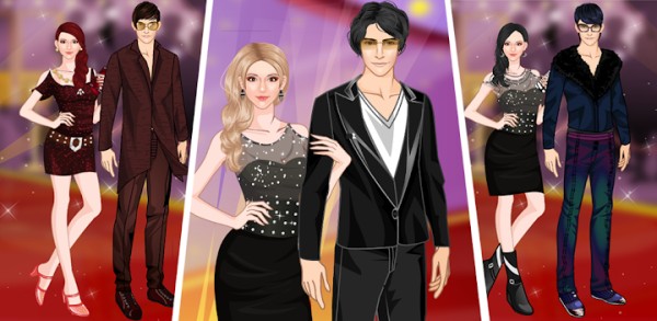 红地毯名人夫妇时尚装扮游戏