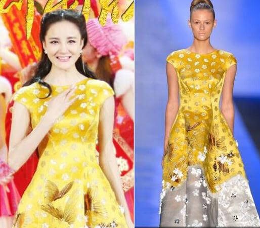 猴年春晚时尚盘点：赵薇印花礼裙惊艳 男神杨洋帅哭