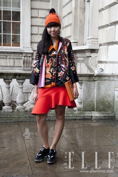 伦敦时装周街拍之博主名人衣品比拼