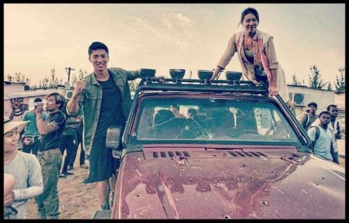 吴京替身户国防照片曝光 战狼2吴京有用替身吗户国防有出演吗