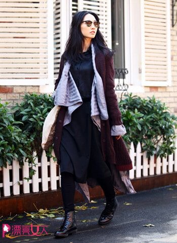 白百何等明星街拍 混搭创意引领时尚