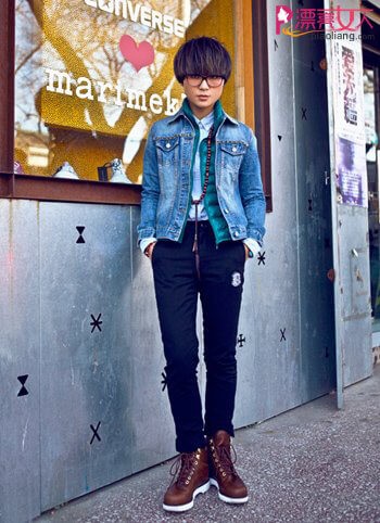 白百何等明星街拍 混搭创意引领时尚 第3张