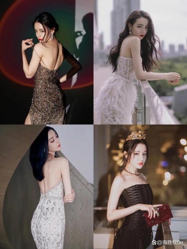 迪丽热巴独树一帜的时尚魅力，一年22套高定尽显不凡品味