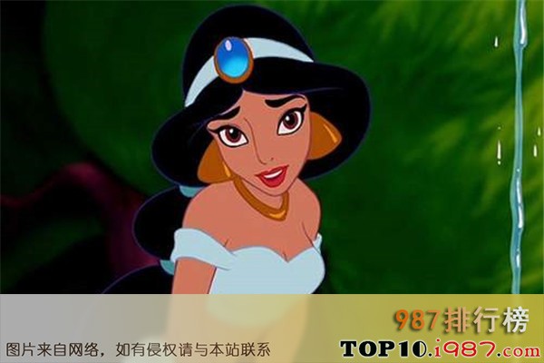 十大迪士尼公主之茉莉公主