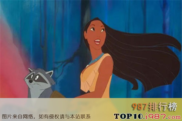 十大迪士尼公主之宝嘉康蒂公主