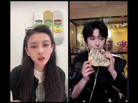 刘宇宁直播掏饼馋疯宋祖儿，连麦互动笑翻网友