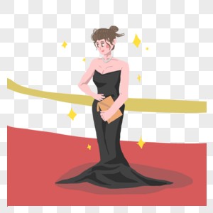 走红毯的明星高清图片