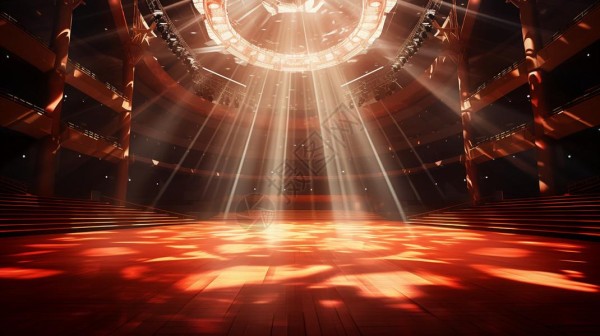 豪华的舞台明星艺术高清图片