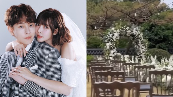 泫雅&龙俊亨今天举行非公开婚礼！华丽场地曝光引发讨论，融合韩风+西式的浪漫氛围
