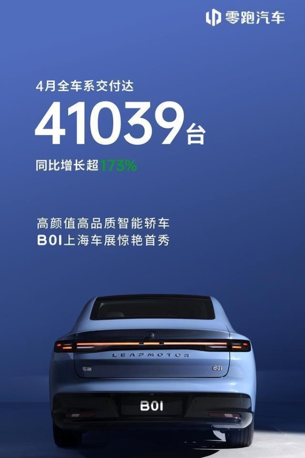 4月新能源销量大洗牌：零跑破4万，银河黑马本色-有驾