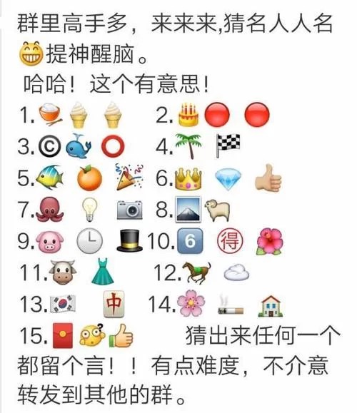 看图猜明星名字及答案，你能猜对几个？附详细名单。