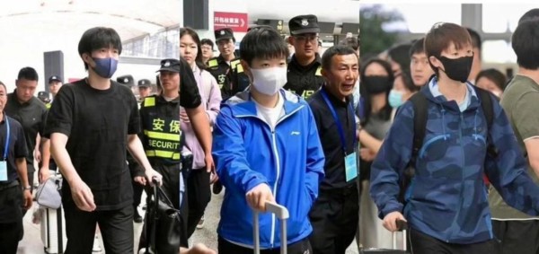 孙颖莎出门被跟拍,安保护驾也挡不住,休假连逛街都成奢望