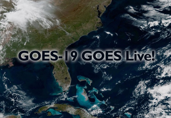 The NOAA’s GOES-19 satellite now live!