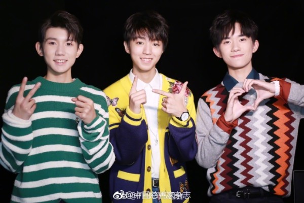 TFBOYS登中国慈善名人榜榜首，鹿晗吴京赵丽颖关晓彤垫底