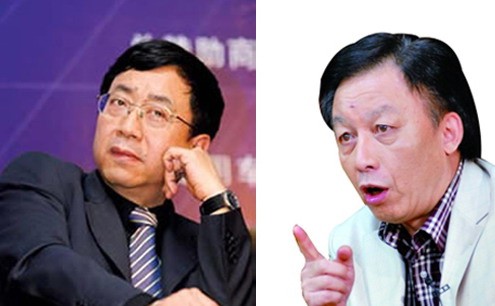 易中天说余秋寸诈捐，余秋雨狼狈不堪