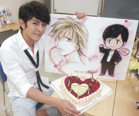 汪东城日本宣传新剧获漫画家邀拍作品