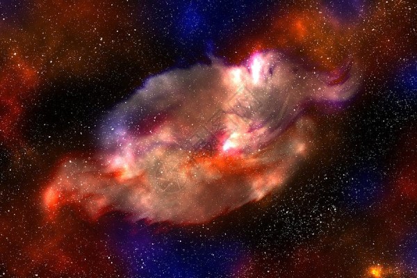 宇宙中的星河高清图片