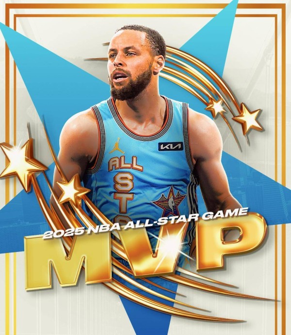 东道主？？库里当选旧金山全明星AMVP，职业生涯第二次当选