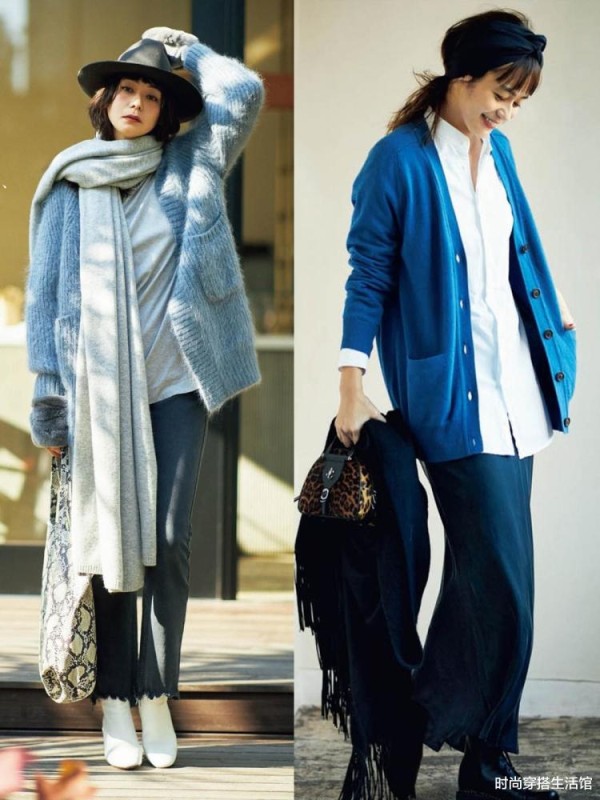 突然火了一种穿搭:叫“毛衣+半裙”,时髦又显瘦,关键还不贵
