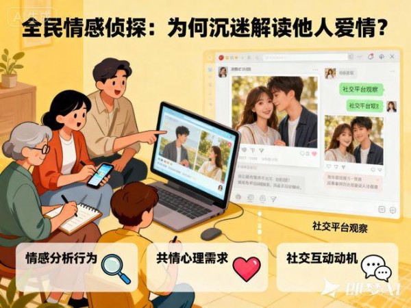 情感｜全民都在当“情感侦探”：我们为何沉迷于解读别人的爱情？