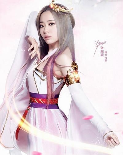 女神们代言的这些网页游戏，你会买单吗？