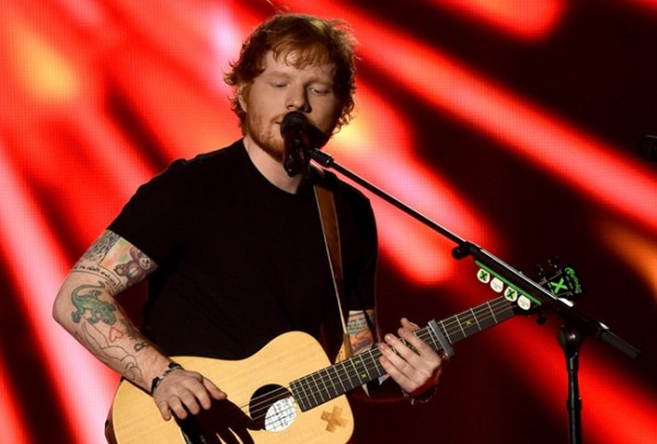 英国歌手艾德•希兰去年年收入为9400万英镑。图片来自网络