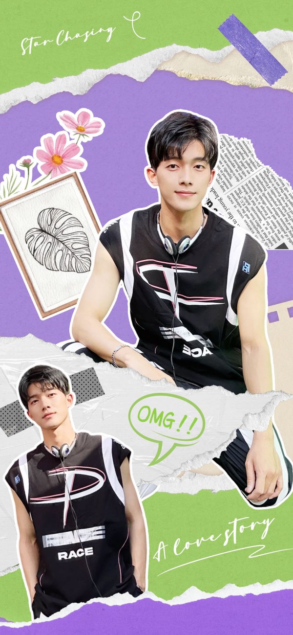 明星粉丝应援手机壁纸推荐,美图设计室,免费自制个性模板