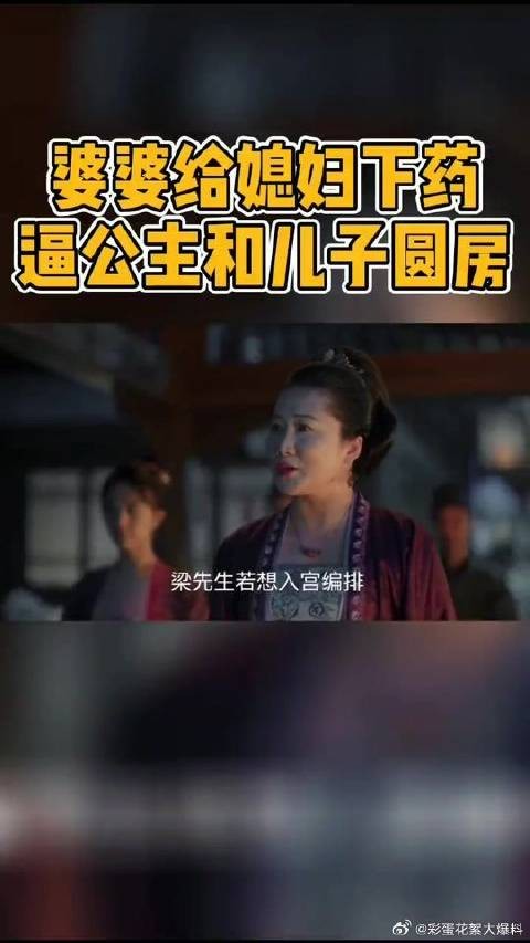 为了逼公主和儿子圆房，婆婆竟然联手儿子给公主下药？！