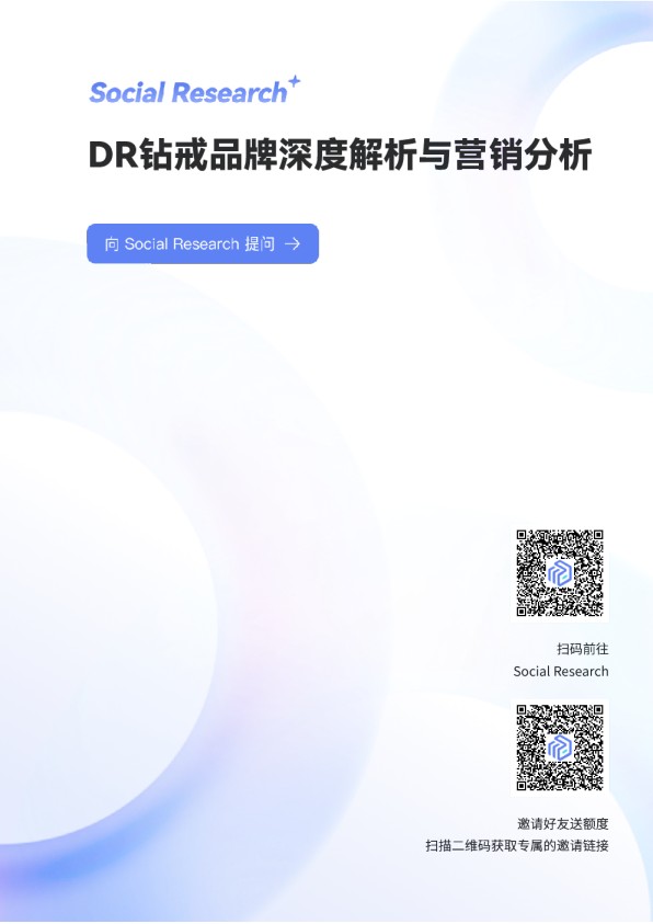 [数说Social Research]：DR钻戒品牌社媒营销深度解析报告