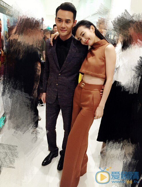 王鷗與緋聞男友王凱合照