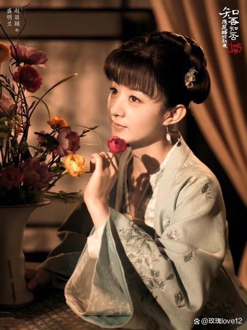 赵丽颖，努力奋斗事业