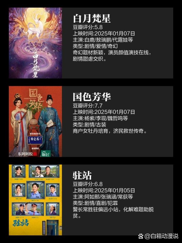 2025热播剧盘点必看