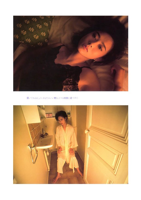 日本演员主持人齐藤庆子（斉藤 慶子 / Saitō Keiko）艺术情绪写真集《《採光の個室》《《誘惑》