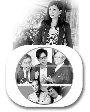 乐易玲在无线中人缘不佳(图片来源：信息时报)